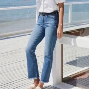 AYR The Bomb Pop Jeans Straight Leg Raw Hem Bomba Size 26